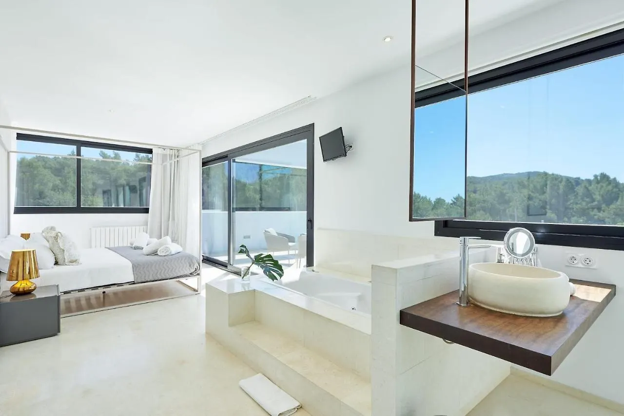 Exquisite Ibiza Villa Can Pegaso Grande Privileged Minimalist Style 16 Guests San Juan Sant Joan De Labritja Hiszpania